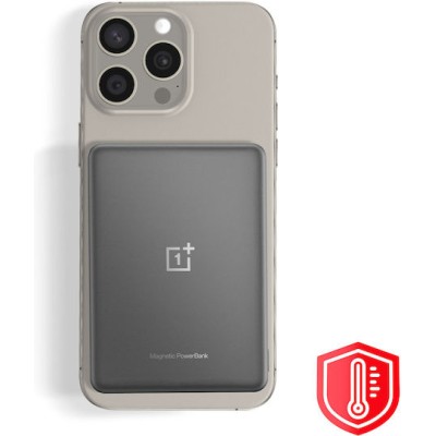 OnePlus Slim Magnetic Powerbank 5000mAh 10W Silver Gray
